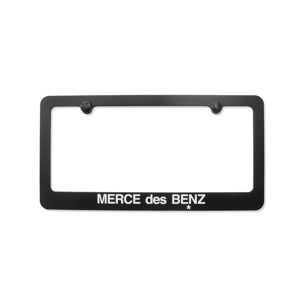 METAL LICENSE PLATE FRAME
