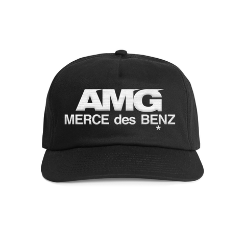 AMG MERCE HAT BLACK/WHITE